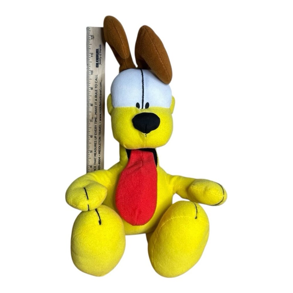 Garfield ODIE Toy Factory stuffed plush yellow puppy dog tongue 11" - Picture 5 of 7